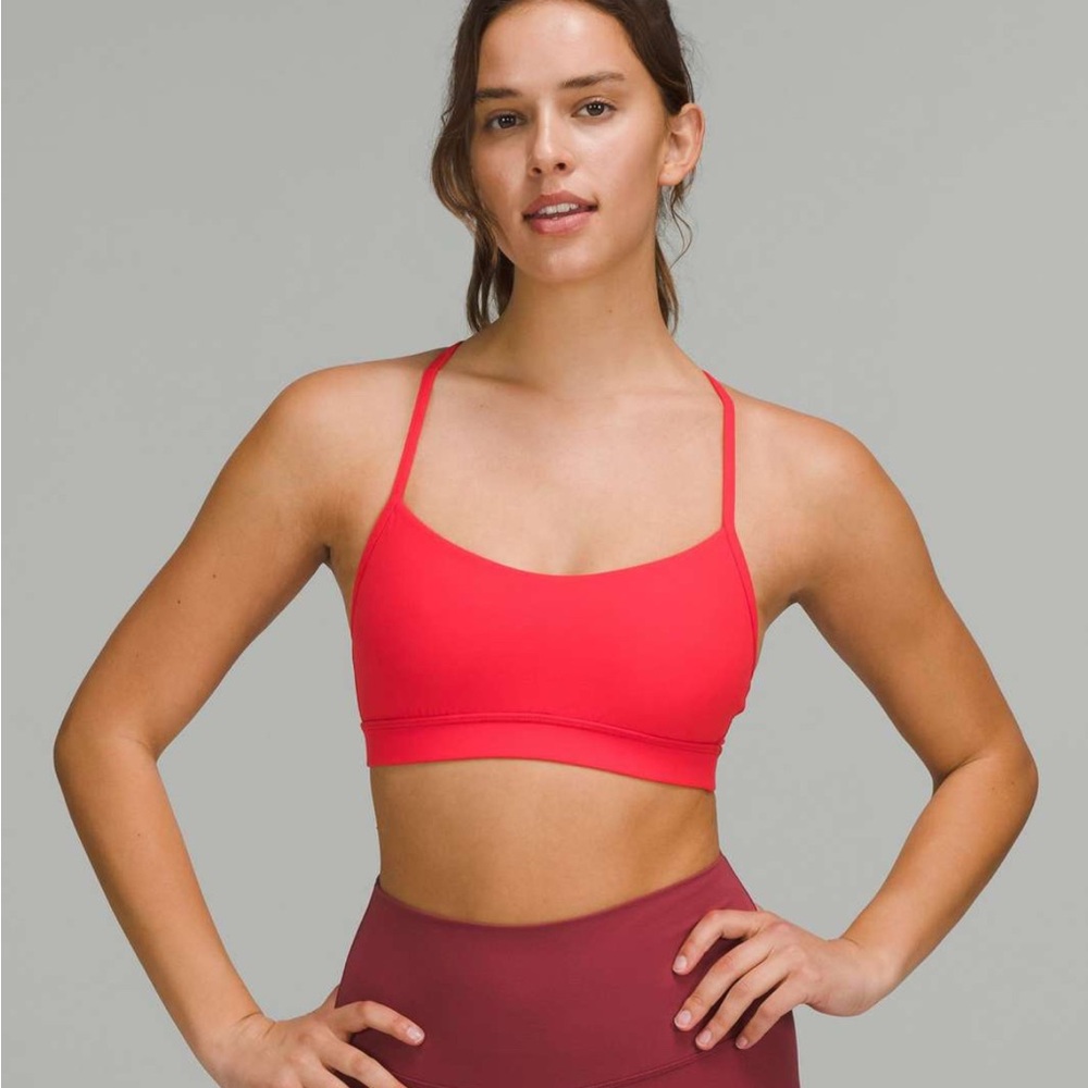 NWT Lululemon Flow Y Nulu Bra *Light Support, A–C Cups color DTRE (see pictures